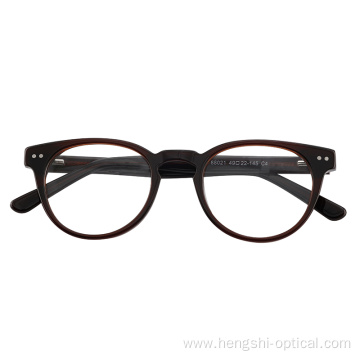 Fashion Oval Eyeglasses Store Lens Brand Optical